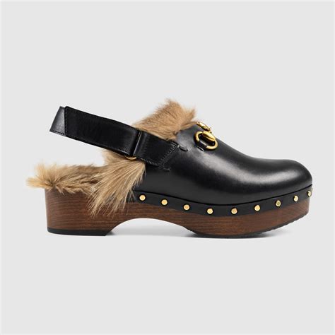 zoccoli gucci pelo|Scarpe Donna Firmate: Scarpe di Lusso .